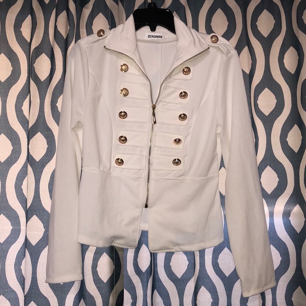 White and Gold Jacket